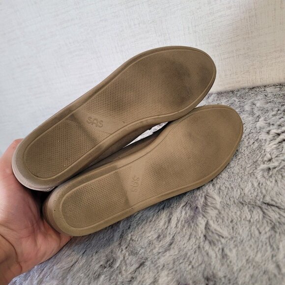 Sas Softie Loafers Womens 9M Brown Leather Kiltie Tassel Comfort Shoes - Picture 4 of 9